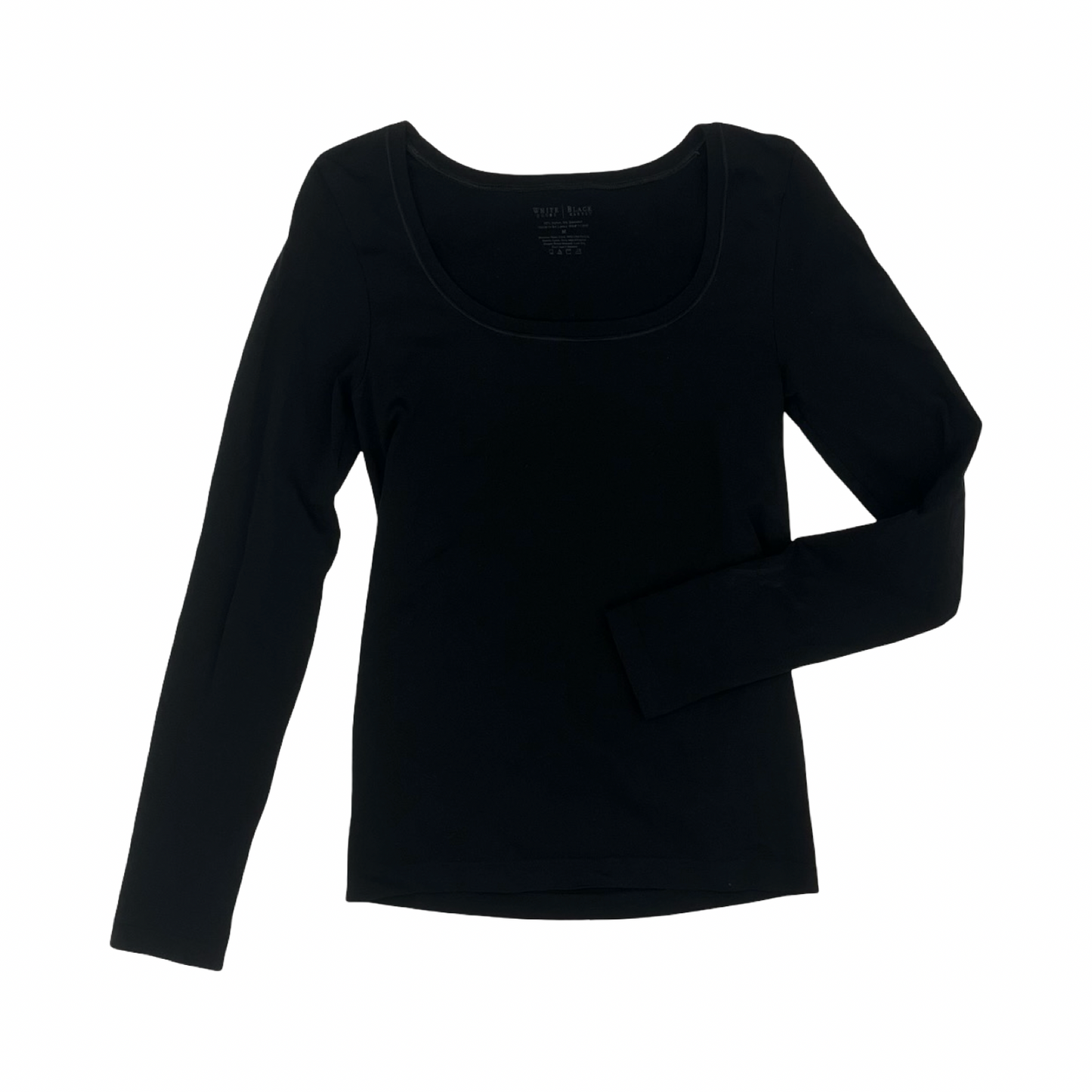 Top Ls Basic By White House Black Market In Black, Size:M