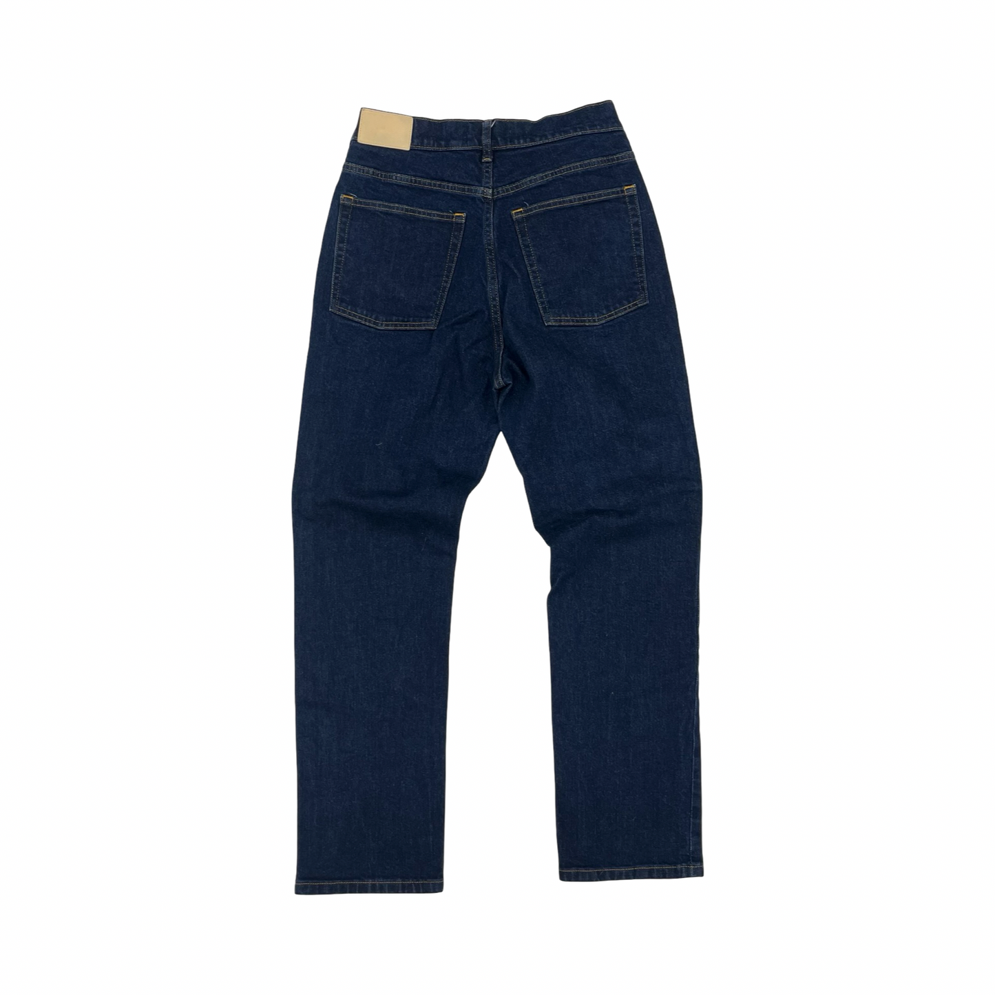 Jeans Straight By Evereve In Blue Denim, Size:8P