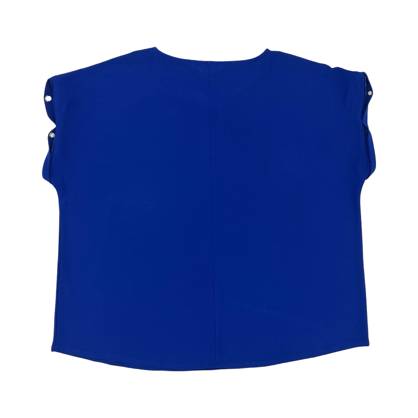Blouse Ss By 89Th And Madison In Blue, Size:3X