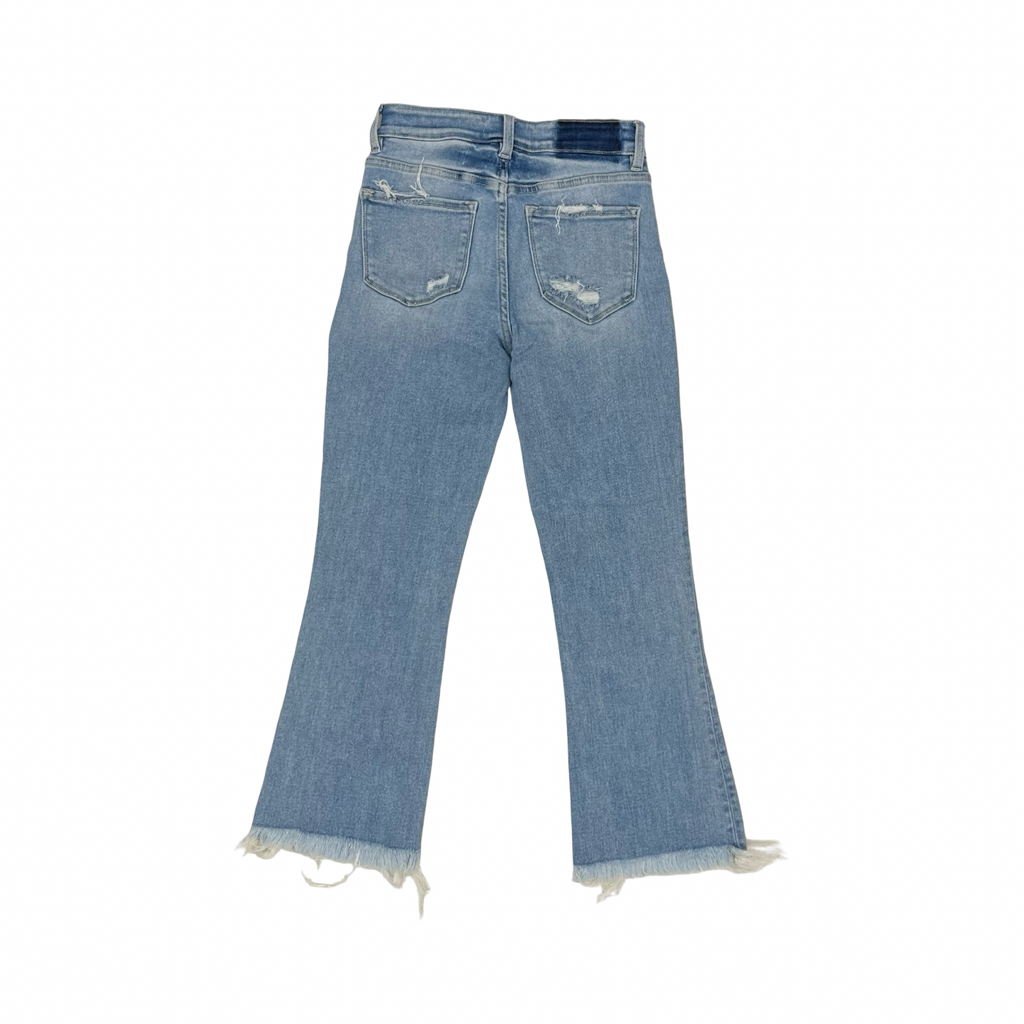 Jeans Wide Leg By Risen In Blue Denim, Size:0