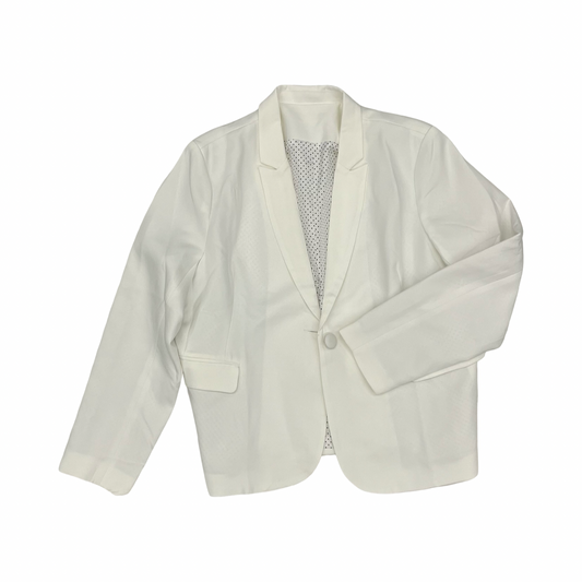 Blazer By Cmf In White, Size:Xxl