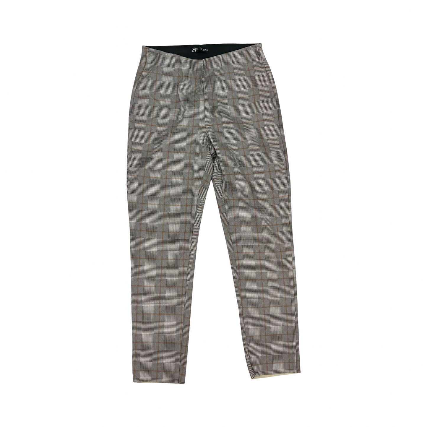 Pants Leggings By Zara In Grey, Size:M
