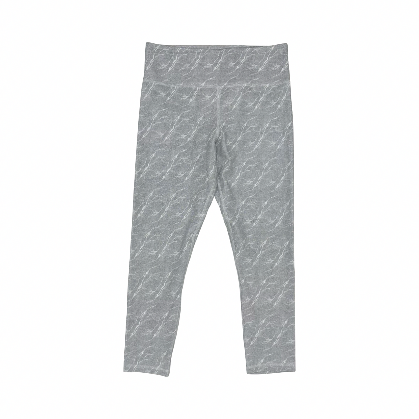 Athletic Leggings By Zyia In Silver, Size:L