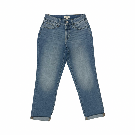 Jeans Cropped By Maurices In Blue Denim, Size:4
