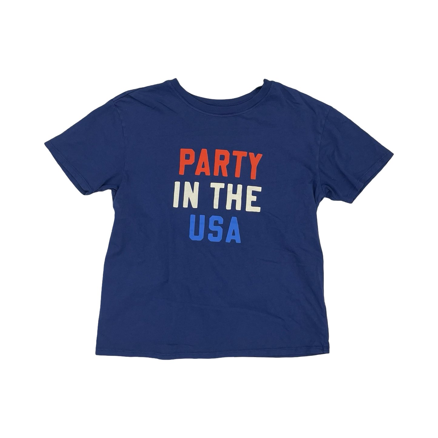 Top Ss By Z Supply In Blue Red & White, Size:M