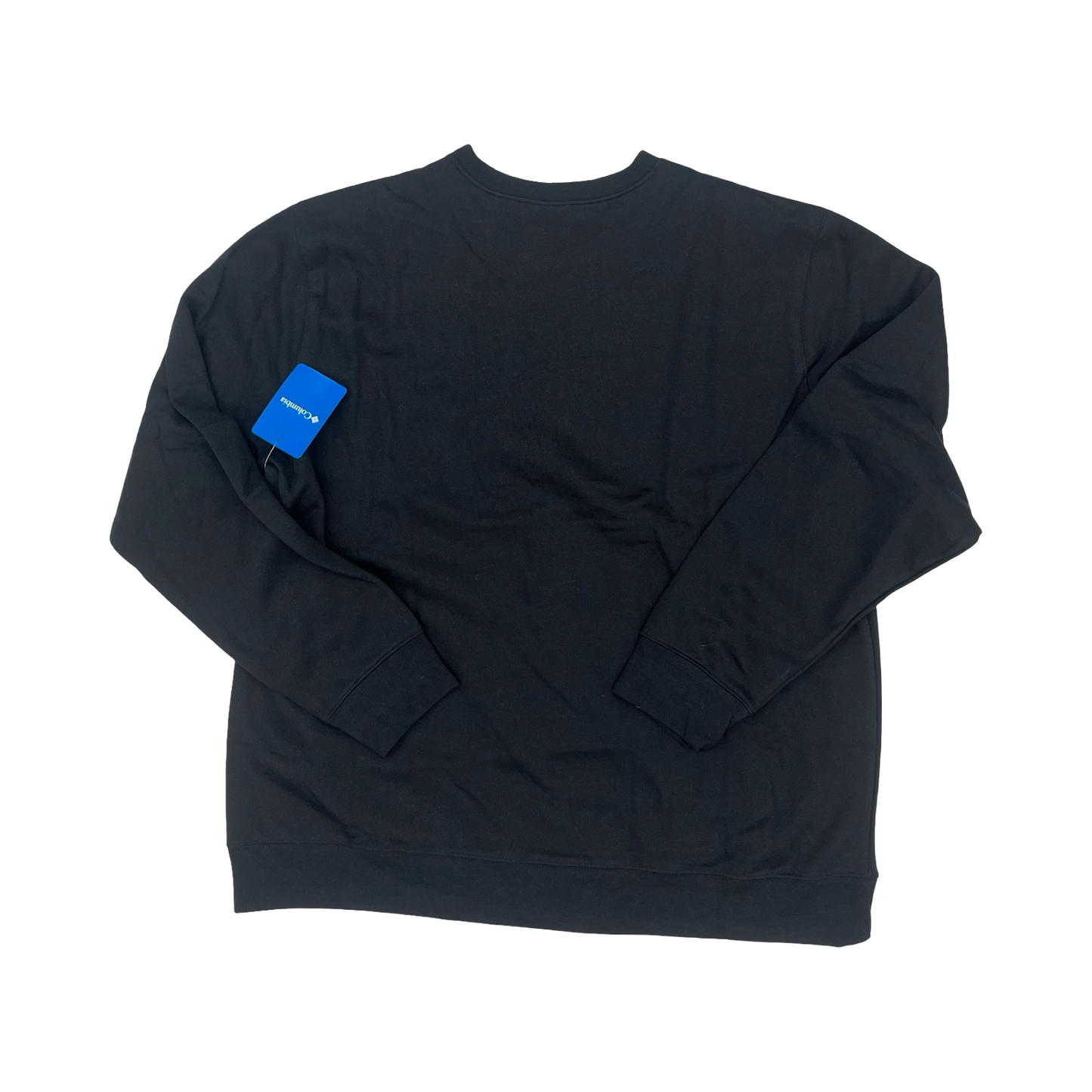 Athletic Sweatshirt Crewneck By Columbia In Black, Size:Xxl