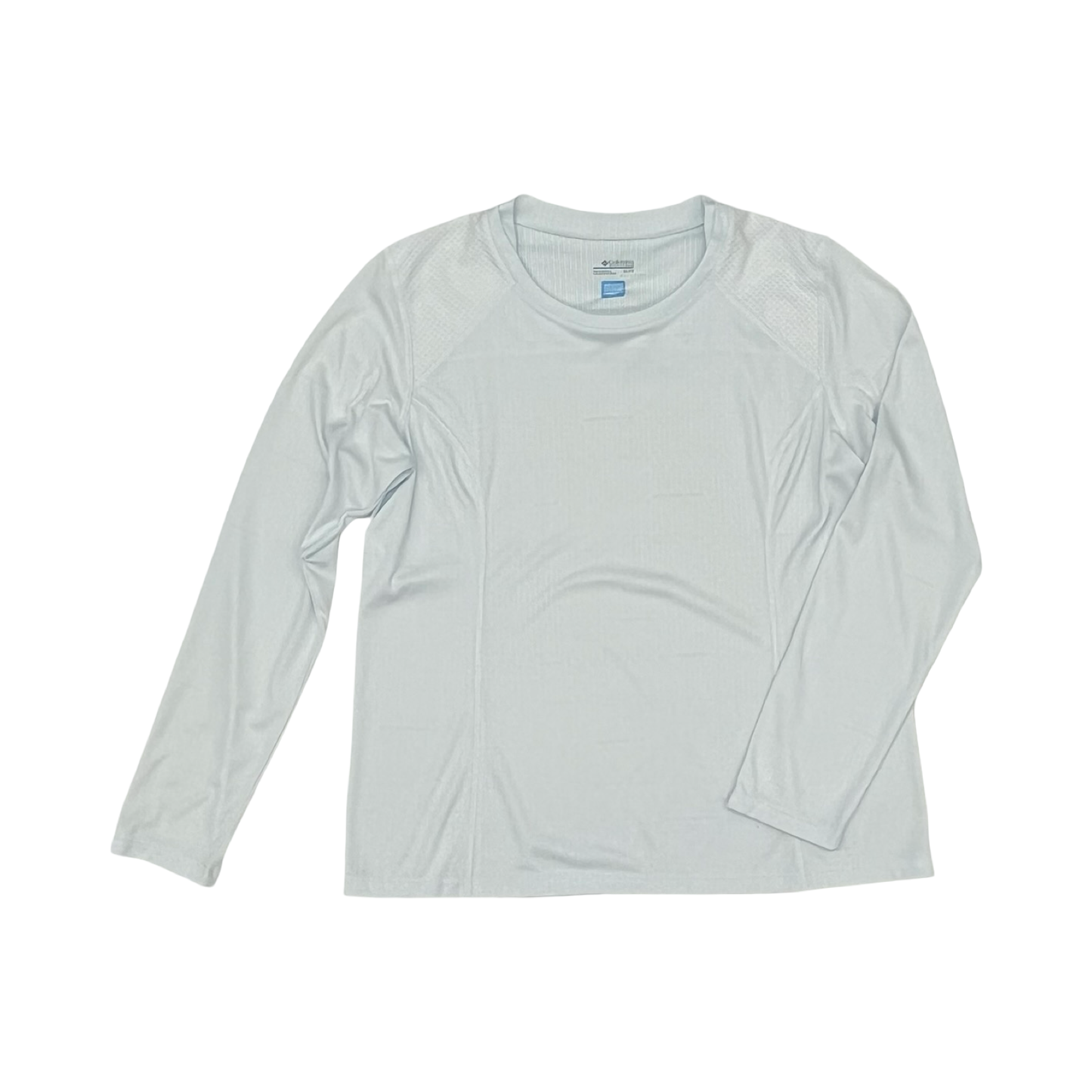 Athletic Top Ls Crewneck By Columbia In Blue, Size:Xl