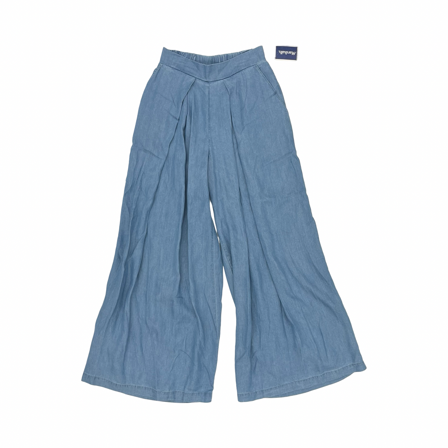 Pants Wide Leg By Clothes Mentor In Blue Denim, Size:Xs