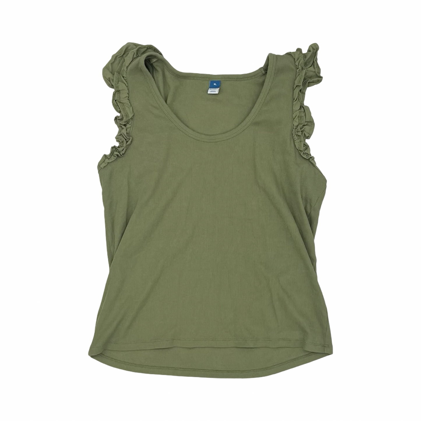 Top Sleeveless By Old Navy In Green, Size:Xl