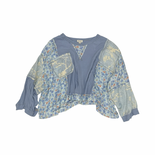 Top Ls By Pol In Blue, Size:S