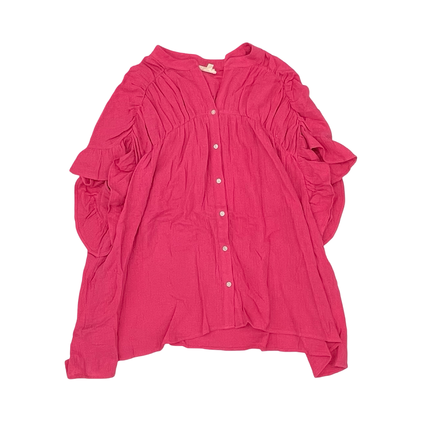 Dress Casual Midi By Bibi In Pink, Size:Xl