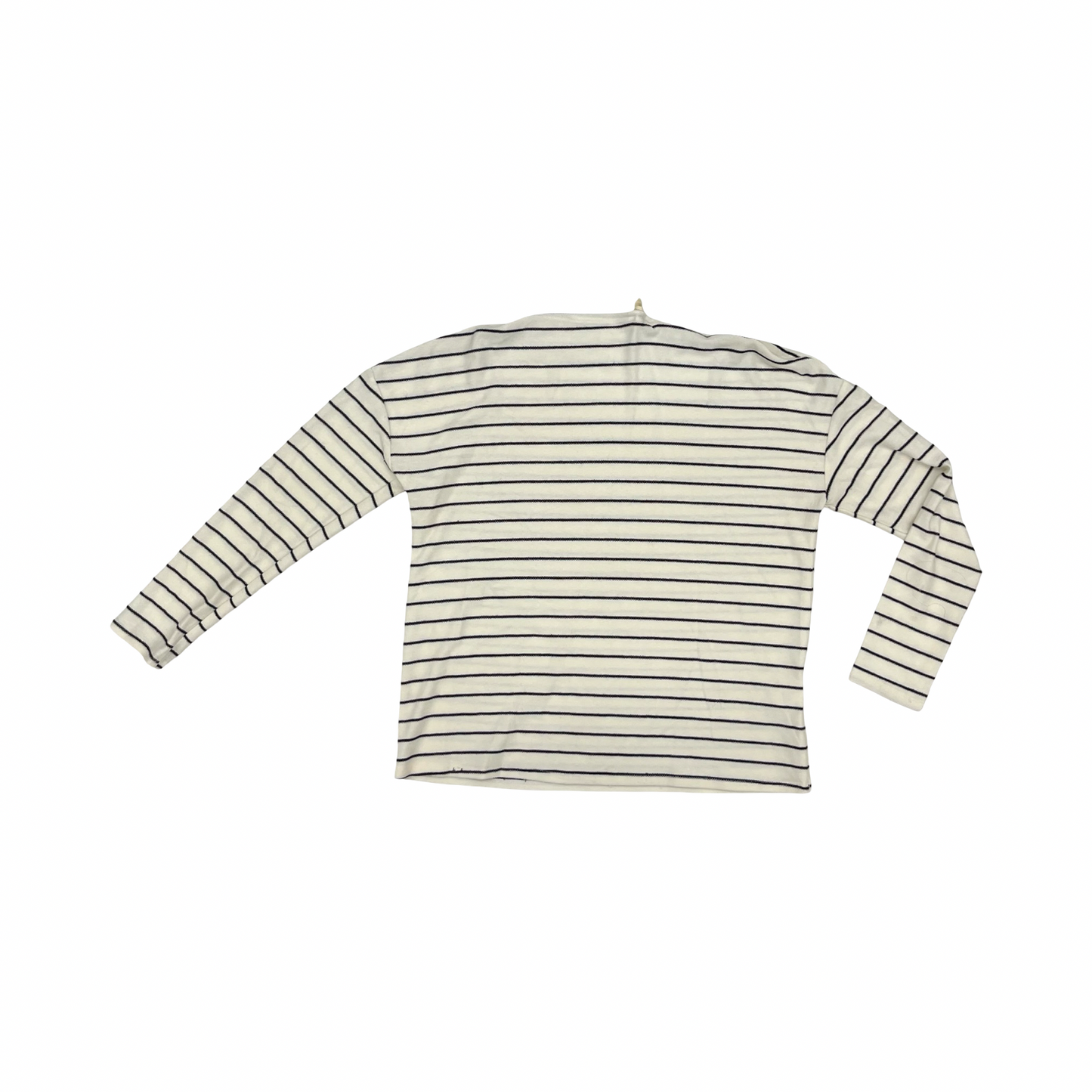 Top Ls By Hem & Thread In Black & Cream, Size:M