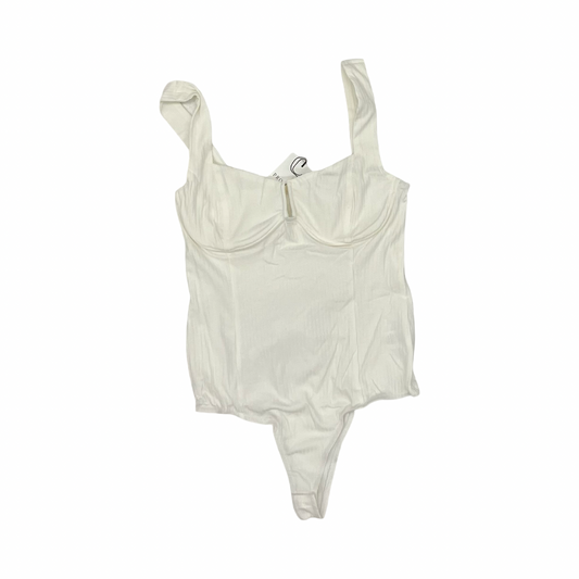Bodysuit By Promesa In White, Size:S
