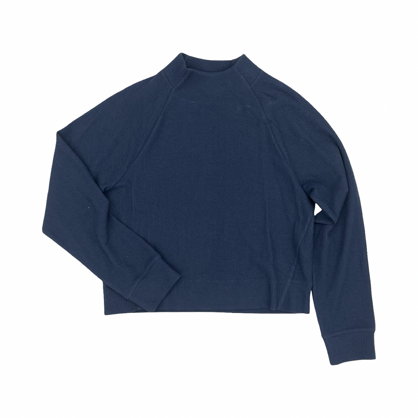 Athletic Top Ls Collar By Calia In Blue, Size:M