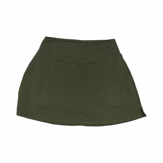 Athletic Skort By Dsg Outerwear In Green, Size:S