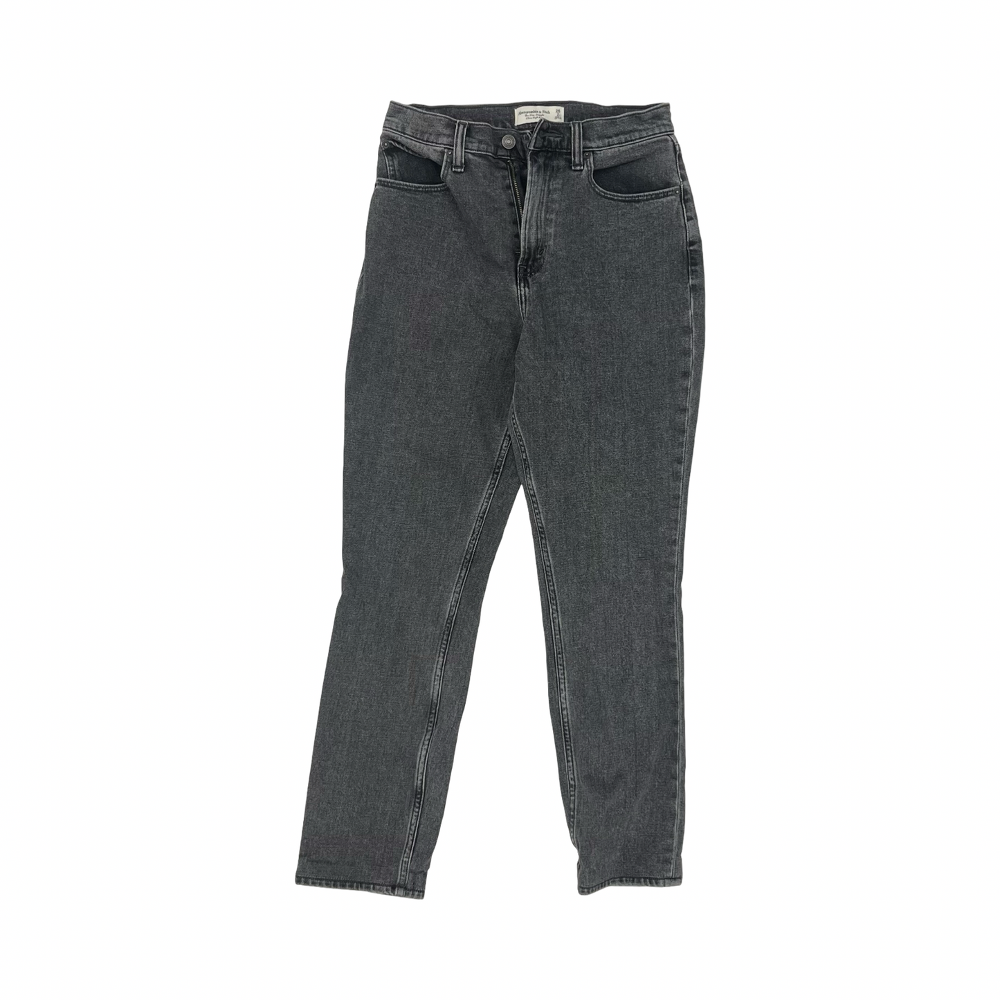 Jeans Skinny By Abercrombie And Fitch In Black Denim, Size:2