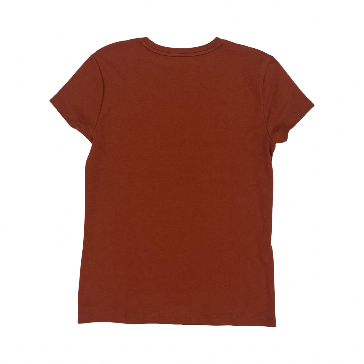 Top Ss Basic By J. Crew In Orange, Size:Xs