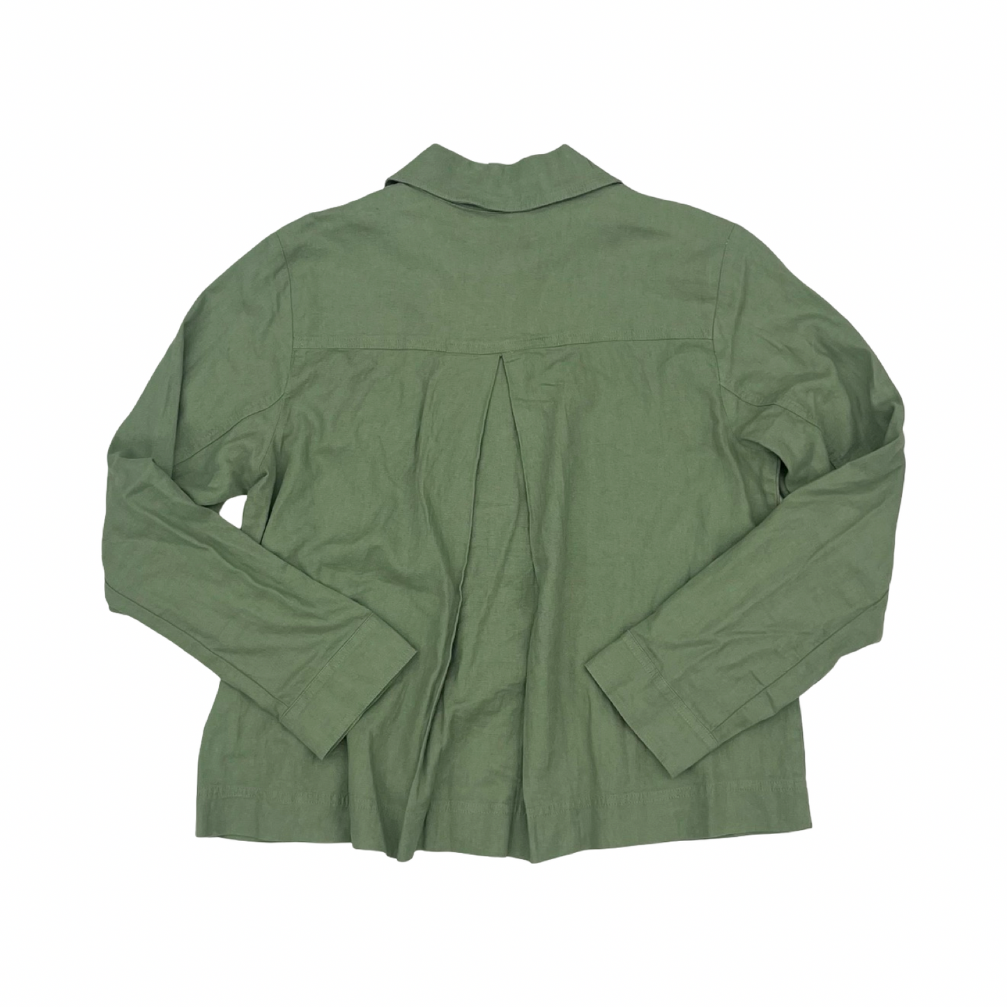 Jacket Shirt By Lucky Brand In Green, Size:S