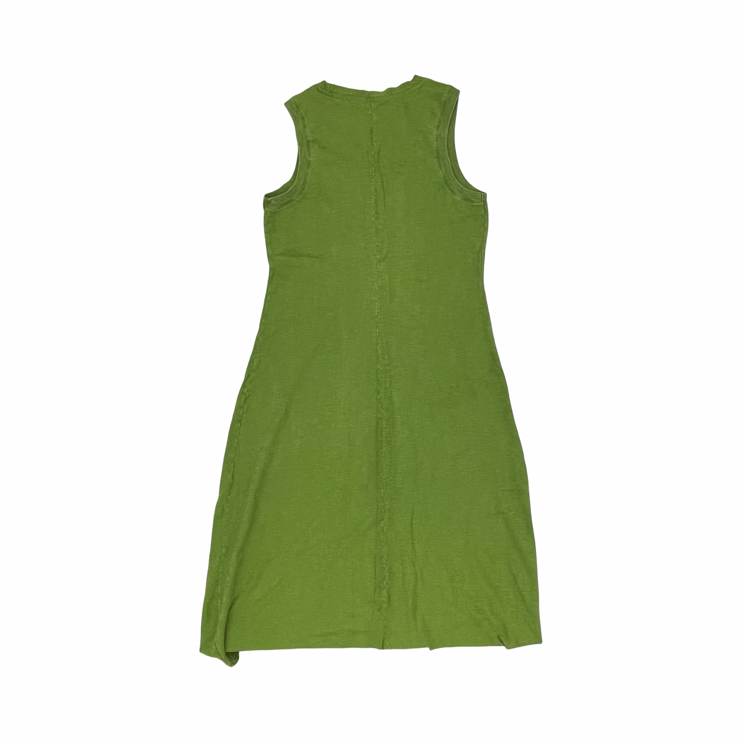 Dress Casual Maxi By Time And Tru In Green, Size:L