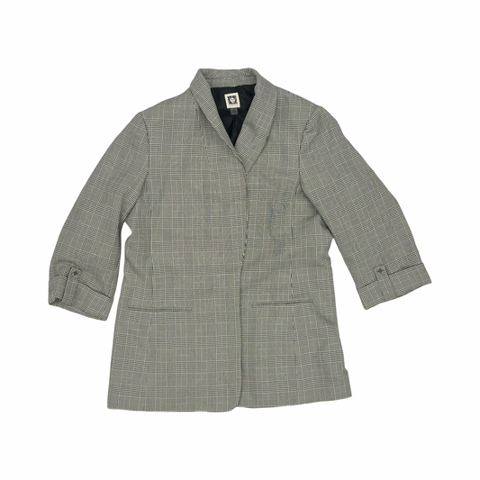 Blazer By Anne Klein In Black & Cream, Size:L