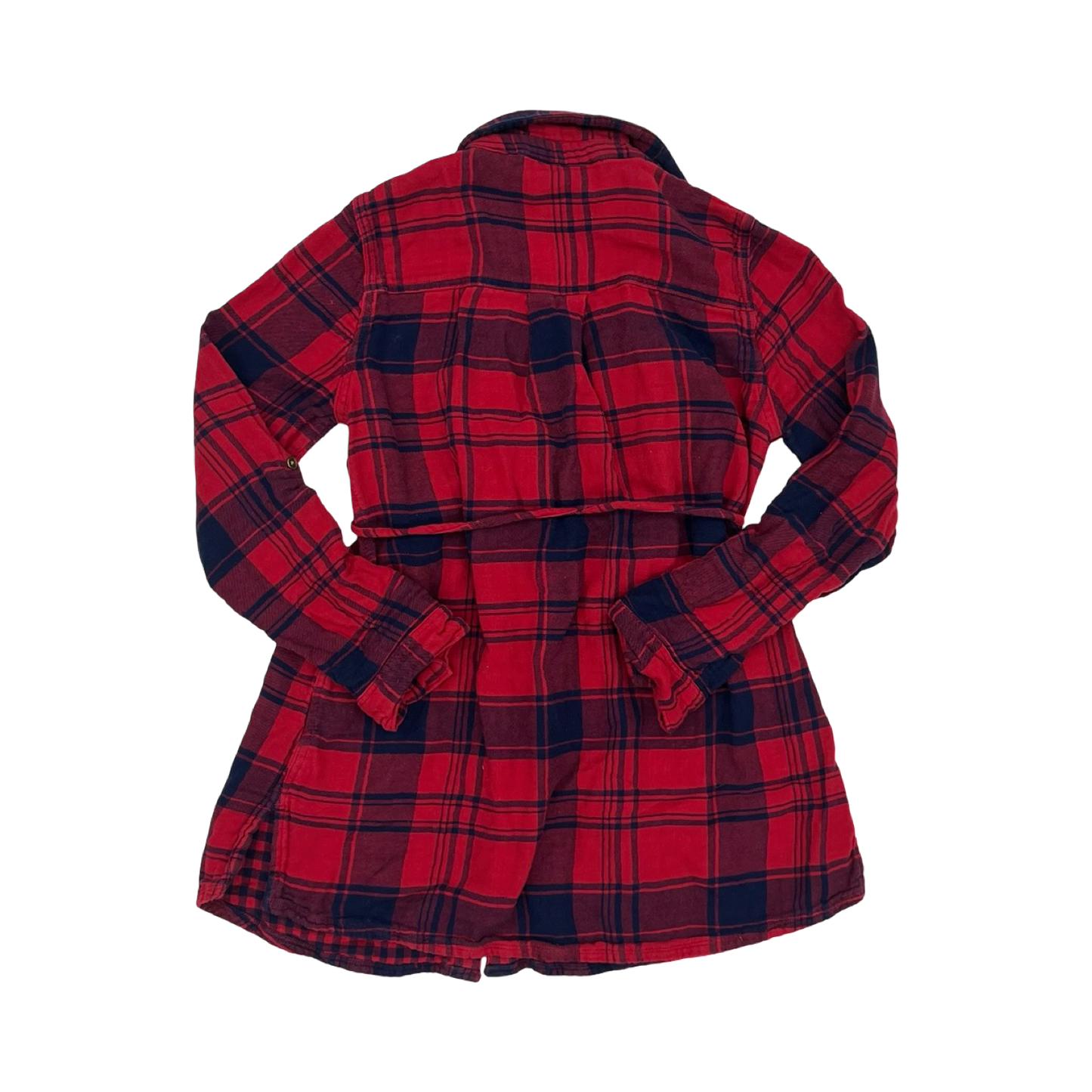 Mat Top Ls By Motherhood In Blue & Red, Size:M