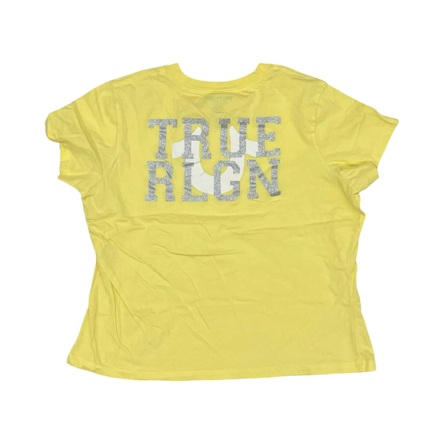 Top Ss By True Religion In Yellow, Size:Xxl
