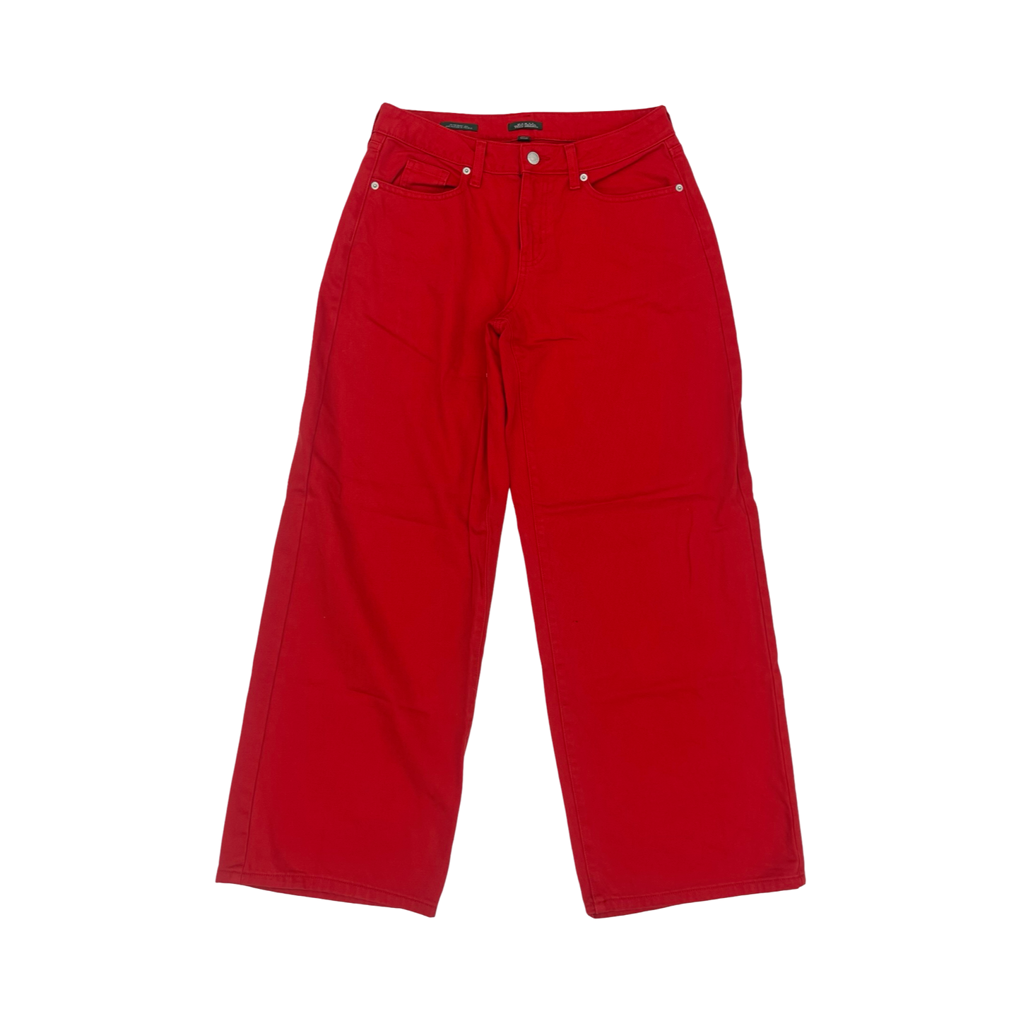 Jeans Wide Leg By Wild Fable In Red Denim, Size:6
