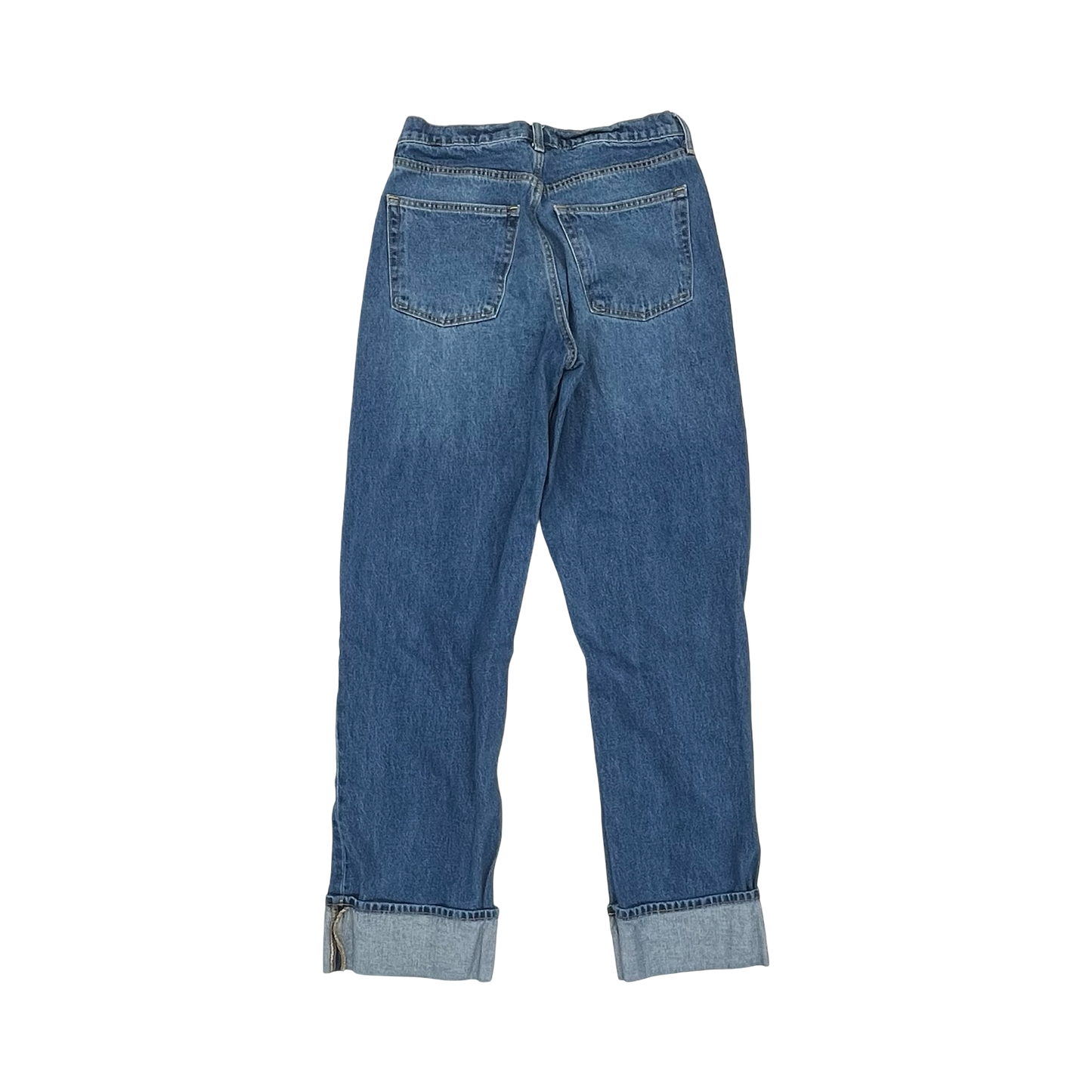Jeans Straight By Universal Thread In Blue Denim, Size:6L