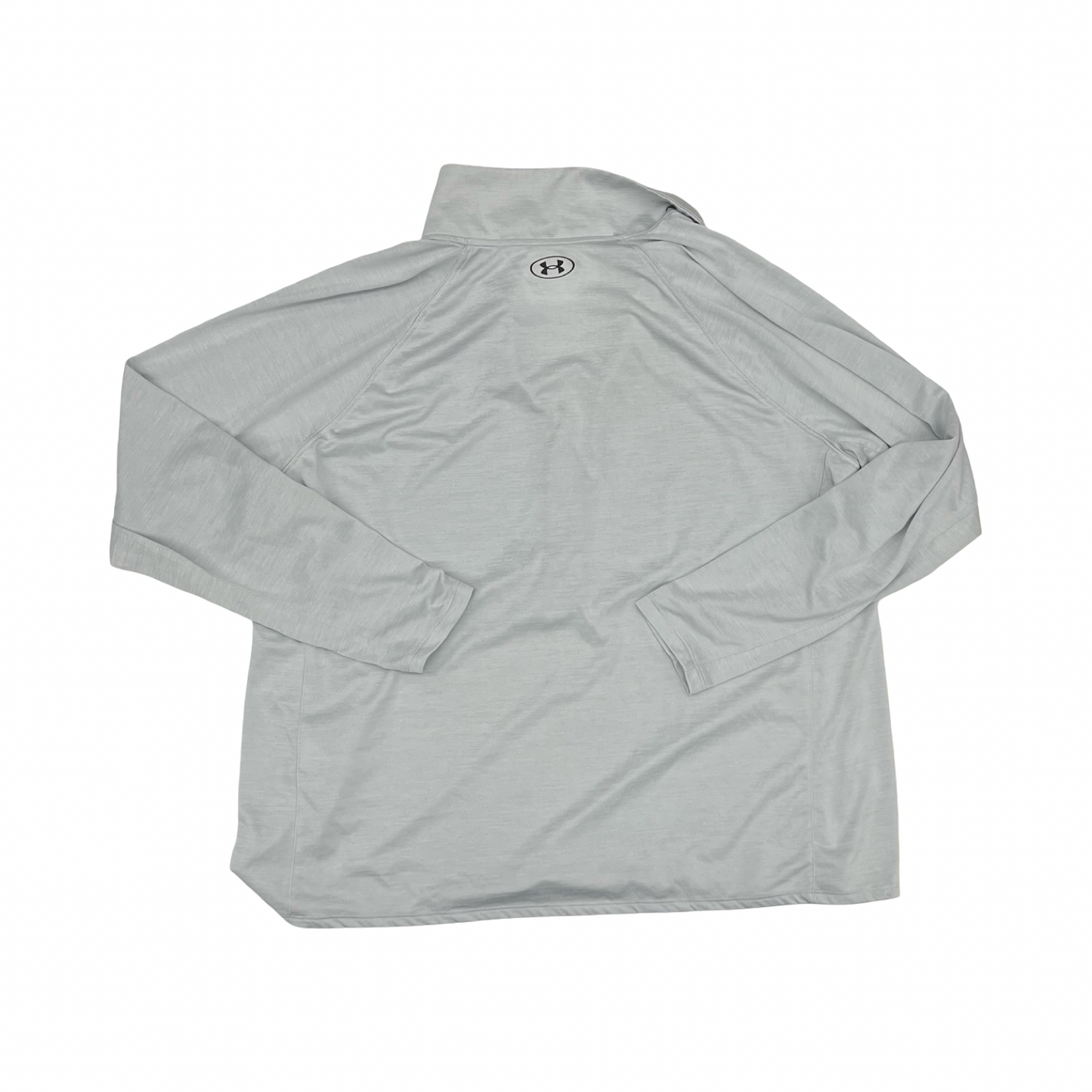 Athletic Top Ls Collar By Under Armour In Grey, Size:2X
