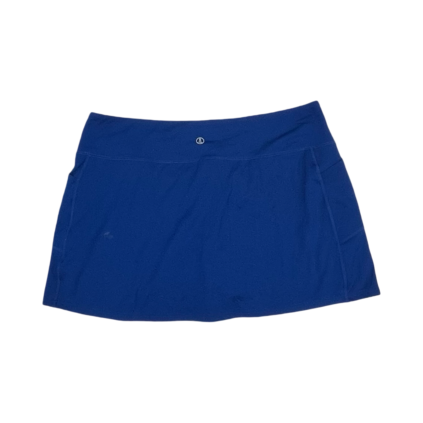 Athletic Skort By Lands End In Blue, Size:2X