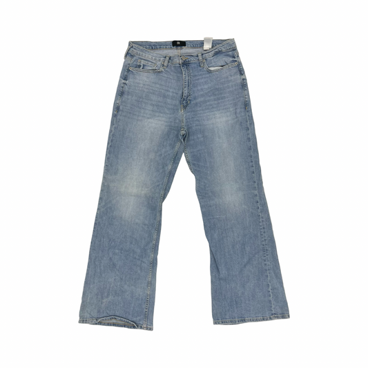Jeans Boot Cut By Banana Republic In Blue Denim, Size:14