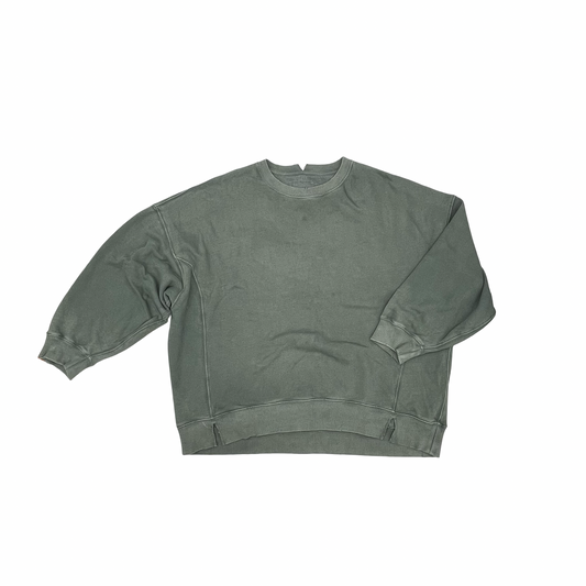 Sweatshirt Crewneck By Aerie In Green, Size:Xxl