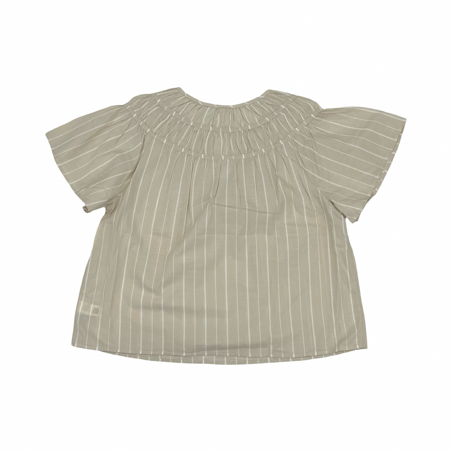 Blouse Ss By Old Navy In Tan, Size:L