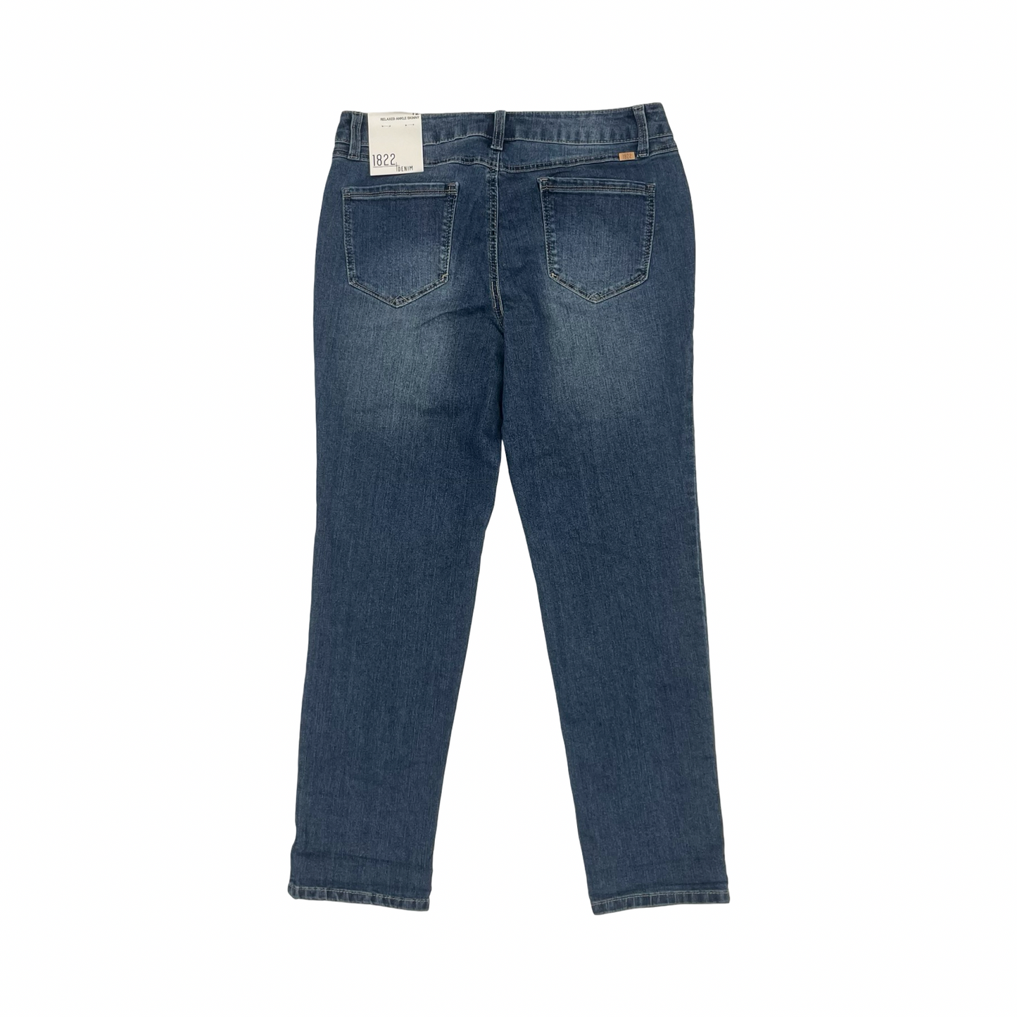 Jeans Skinny By 1822 Denim In Blue Denim, Size:12