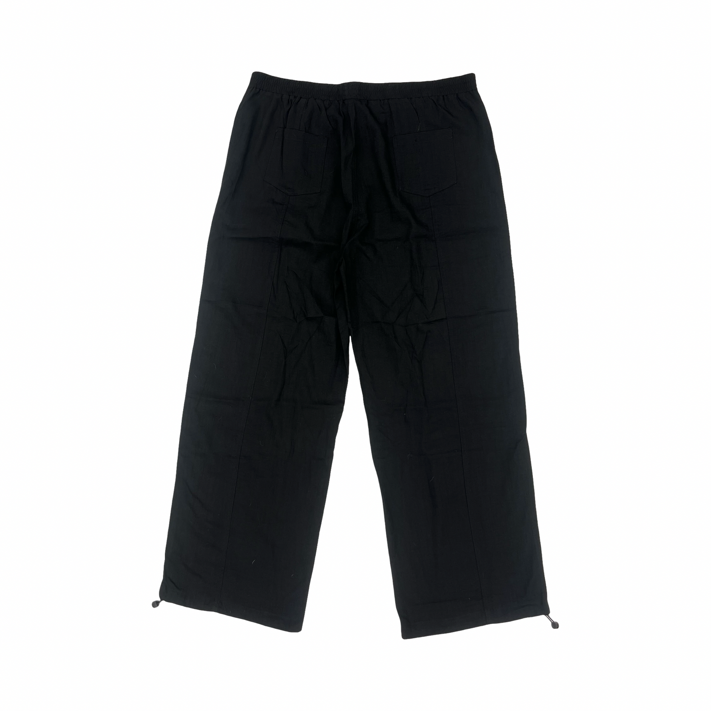 Pants Wide Leg By White Birch In Black, Size:2X