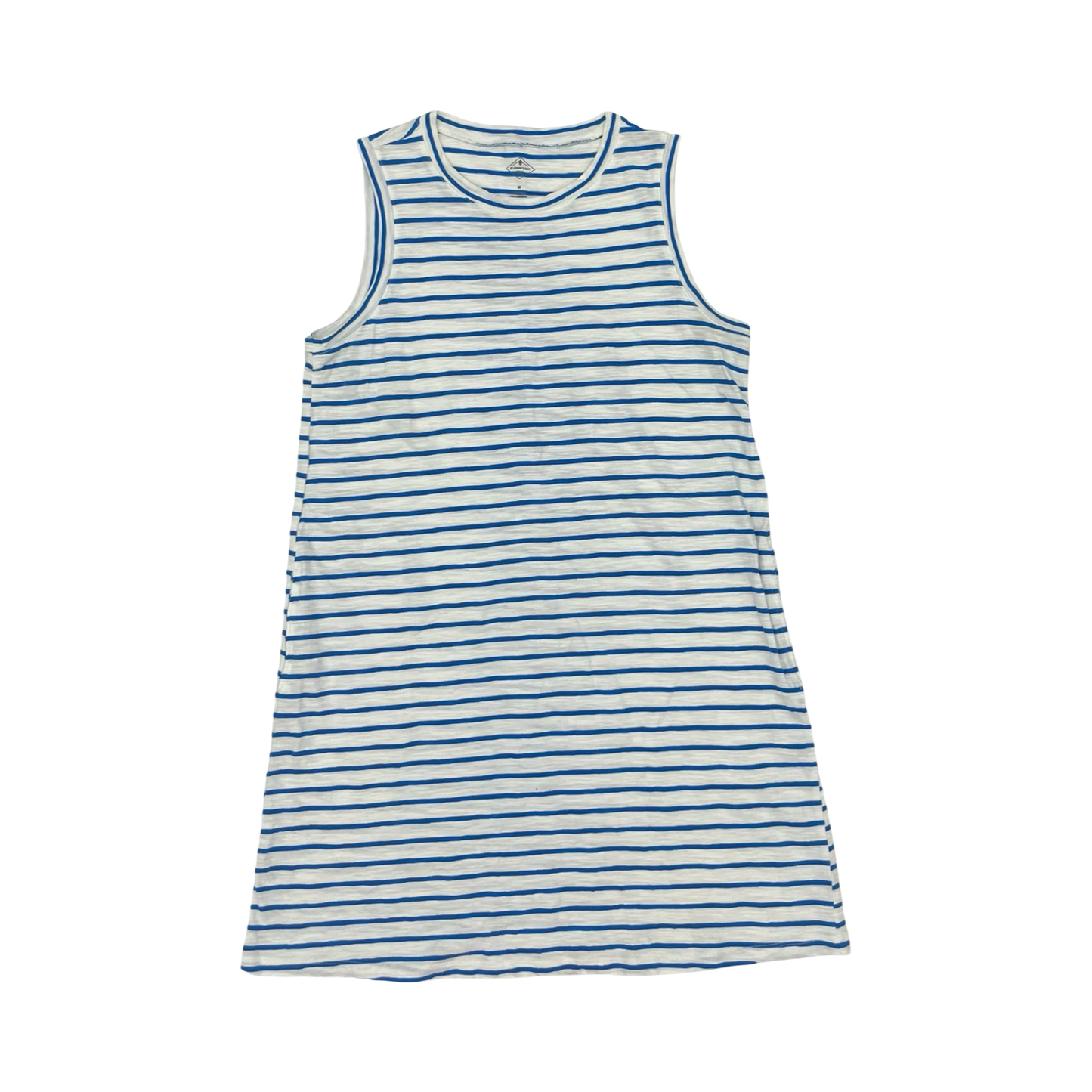Dress Casual Short By St Johns Bay In Blue & White, Size:M