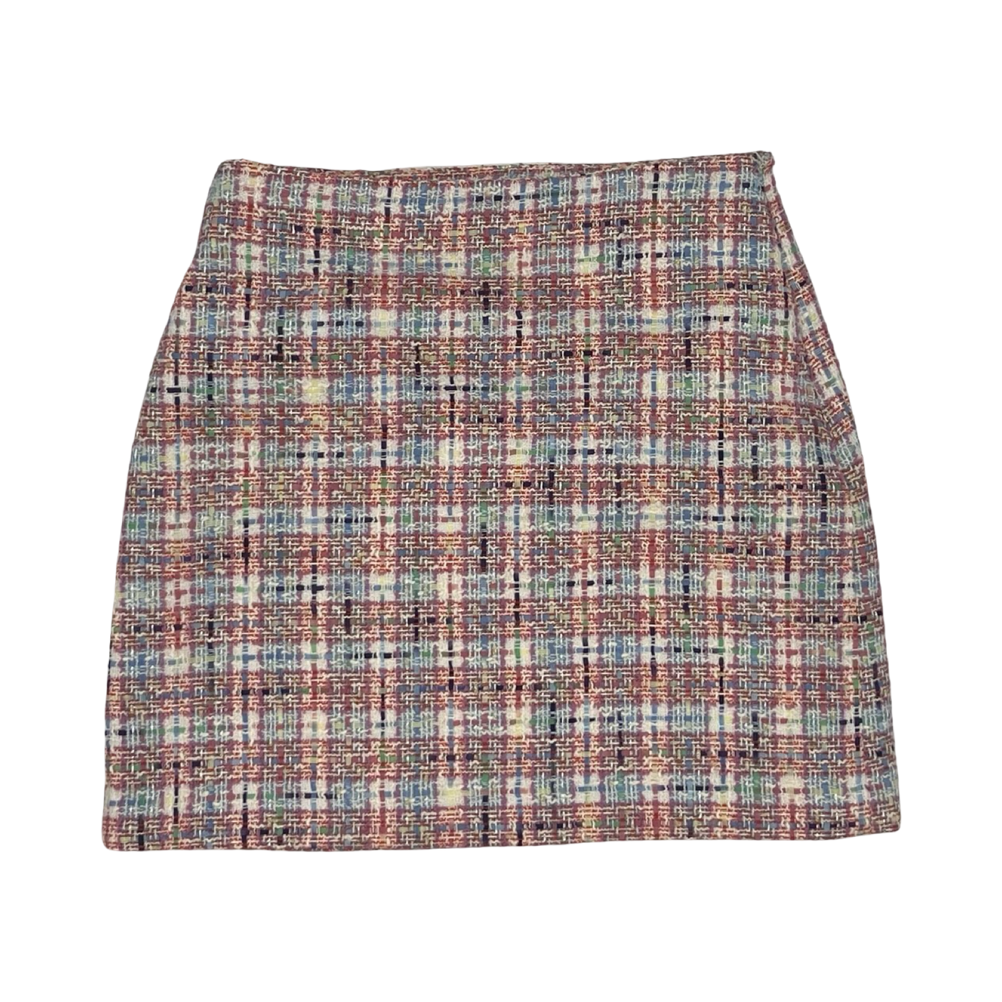 Skirt Mini & Short By Loft In Pink & White, Size:2