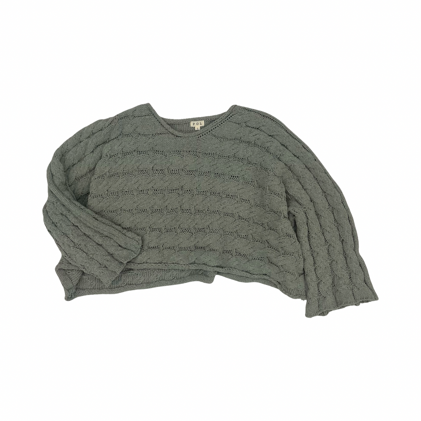 Sweater By Pol In Green, Size:L