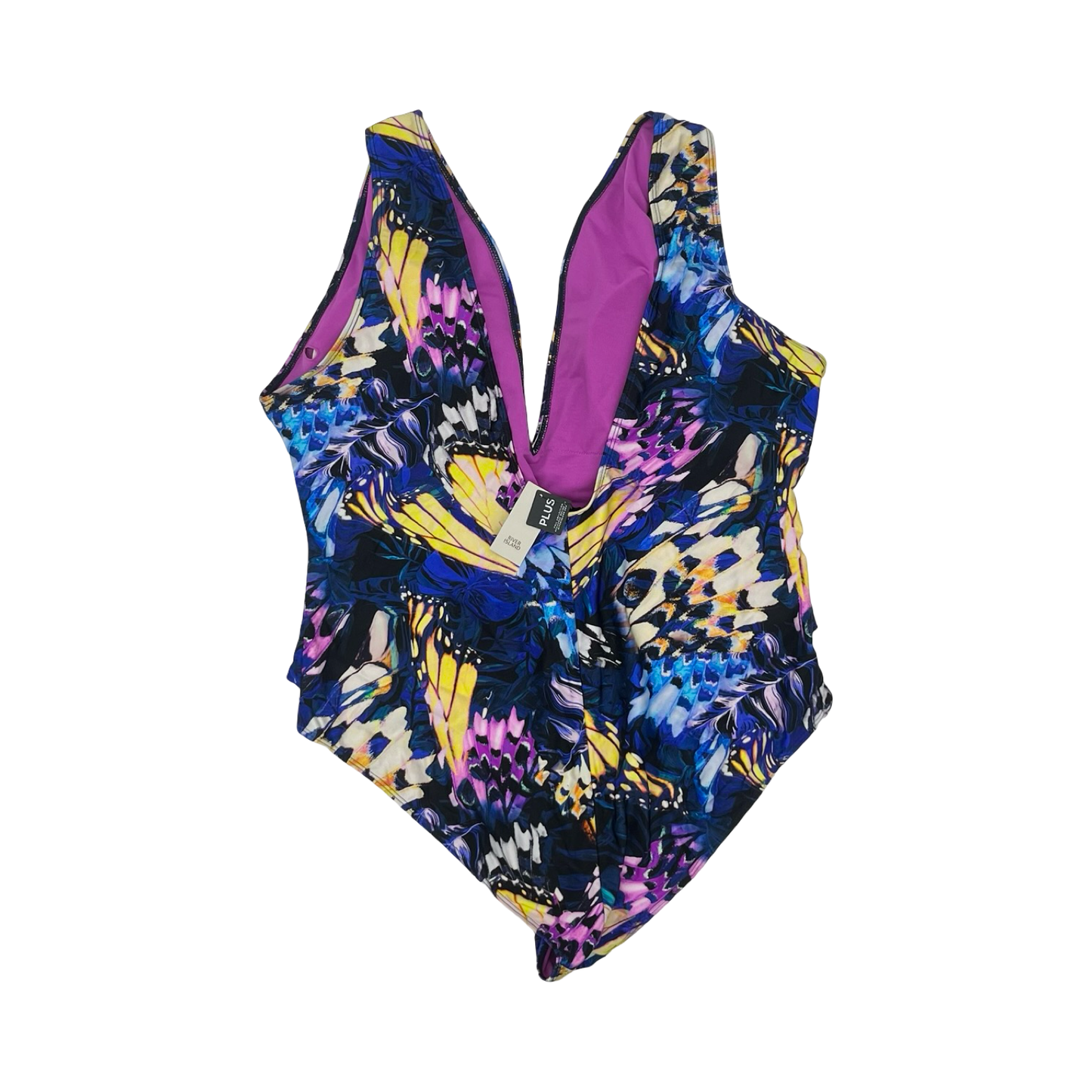 Swimsuit By River Island In Multi, Size:3X