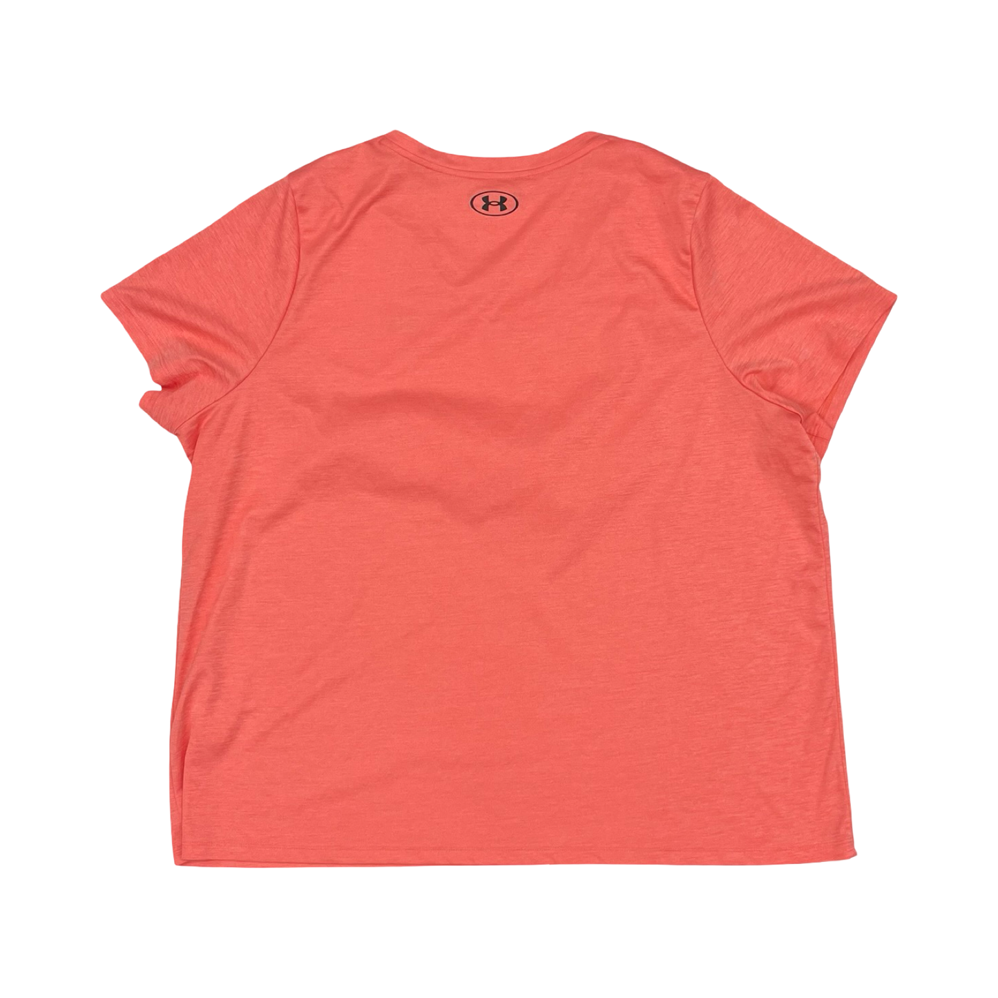 Athletic Top Ss By Under Armour In Coral, Size:3X