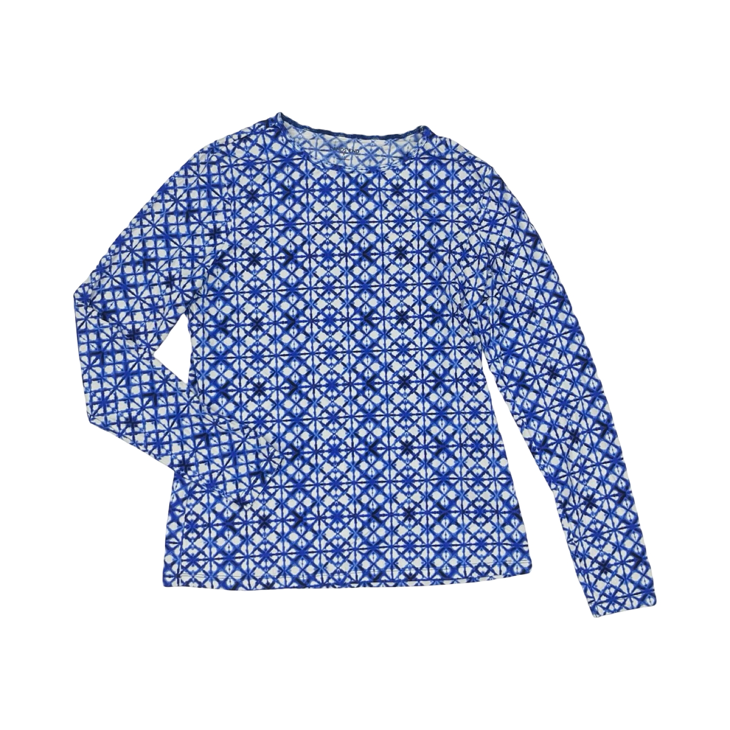 Top Ls By Lands End In Blue & White, Size:S