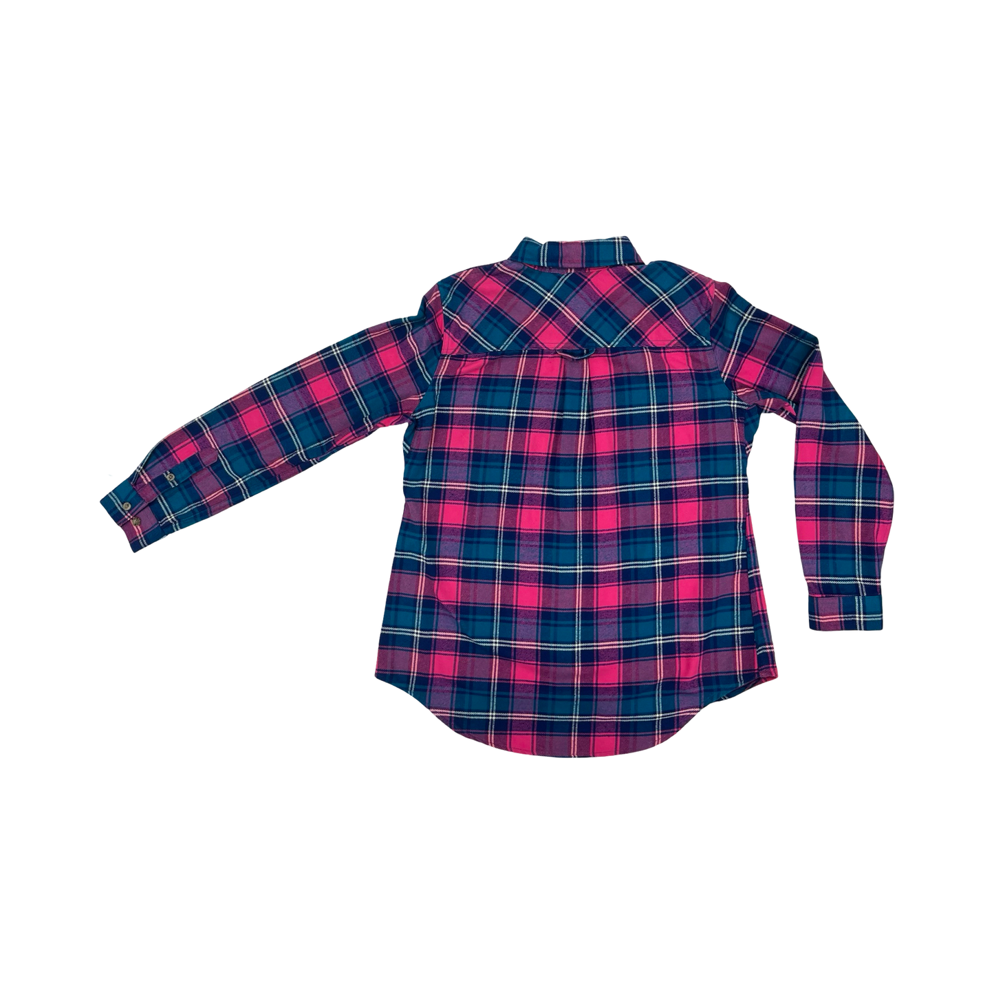 Top Ls By Duluth Trading In Blue & Pink, Size:M