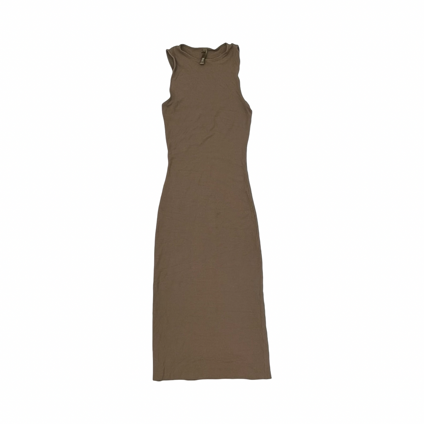 Dress Casual Maxi By Skims In Brown, Size:L