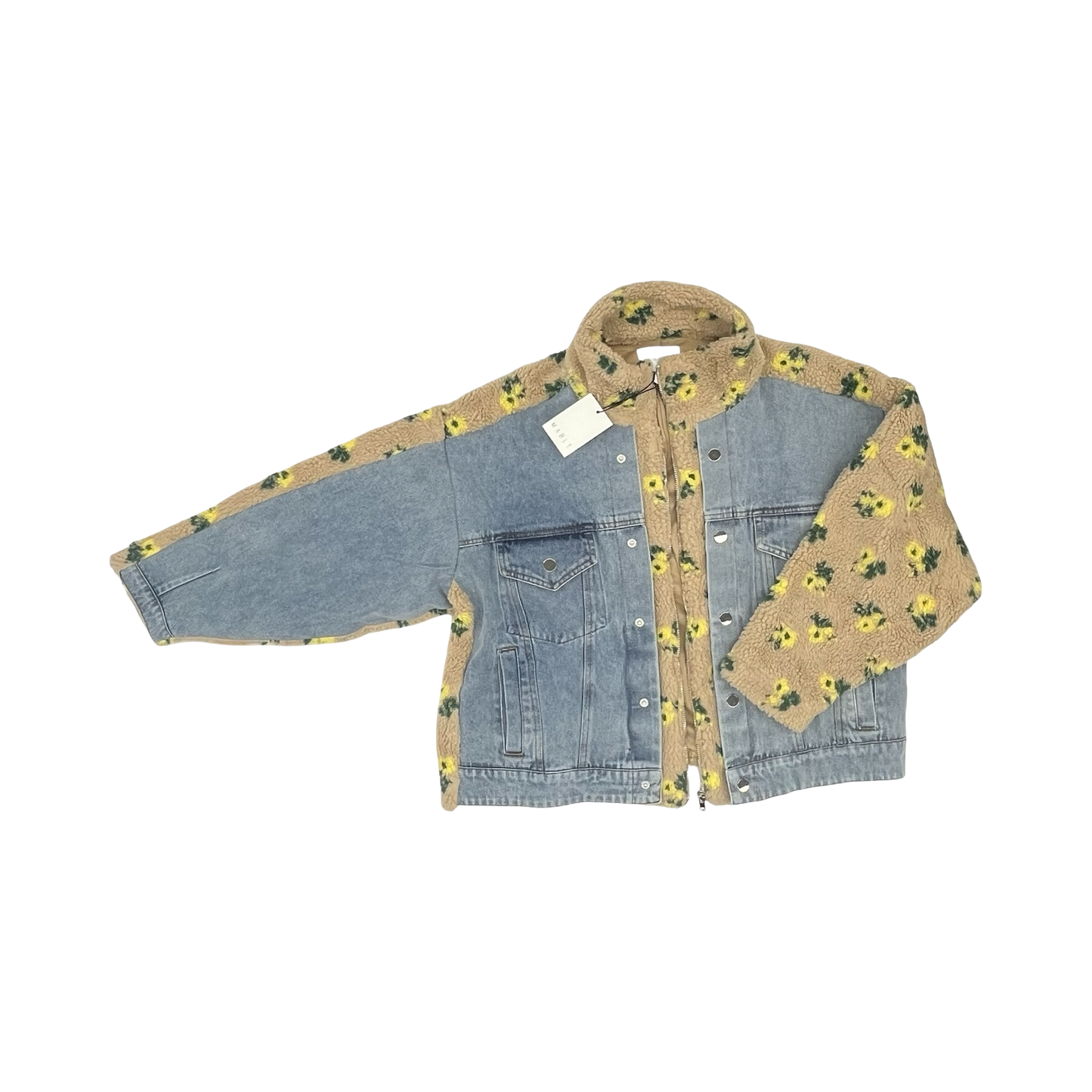 Jacket Other By Mable In Blue & Brown, Size:S