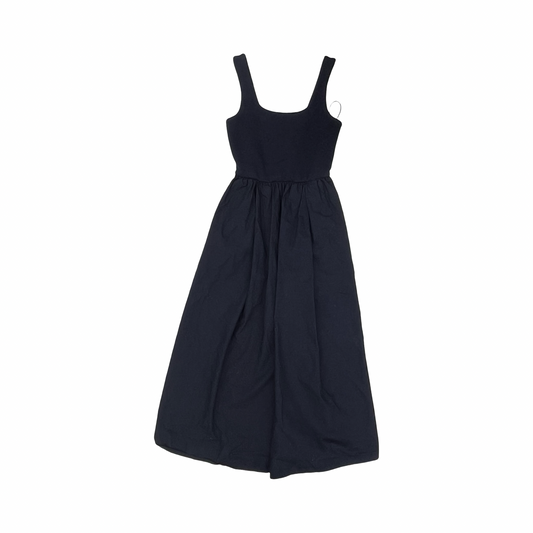 Dress Casual Midi By Banana Republic In Navy, Size:Xs