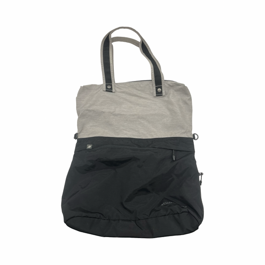 Handbag By Eddie Bauer In Black & Grey, Size:Medium