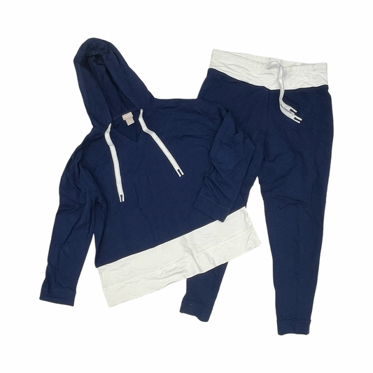 Lounge Set Pants By Chicos In Navy, Size:M