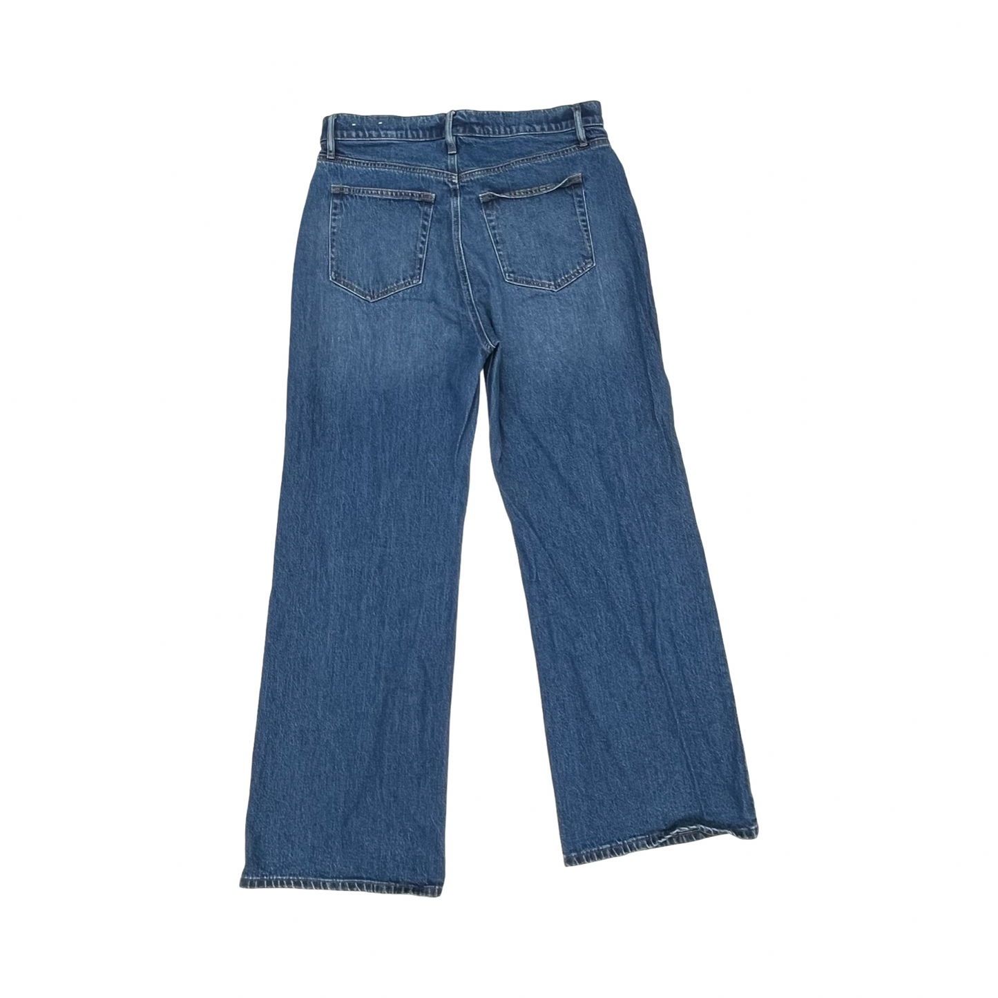 Jeans Wide Leg By Loft In Blue Denim, Size:10