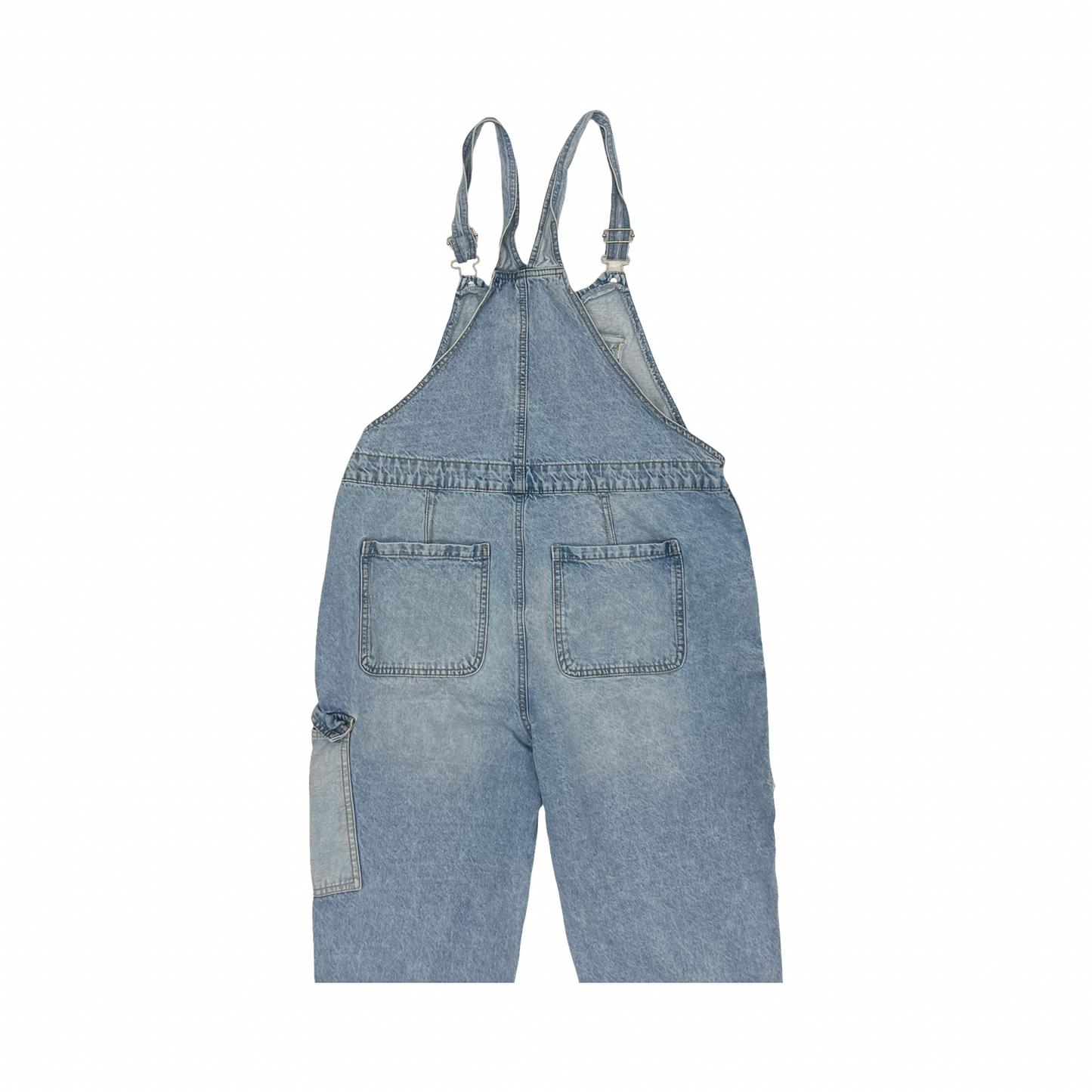 Overalls By Celebrity Pink In Blue Denim, Size:Xl