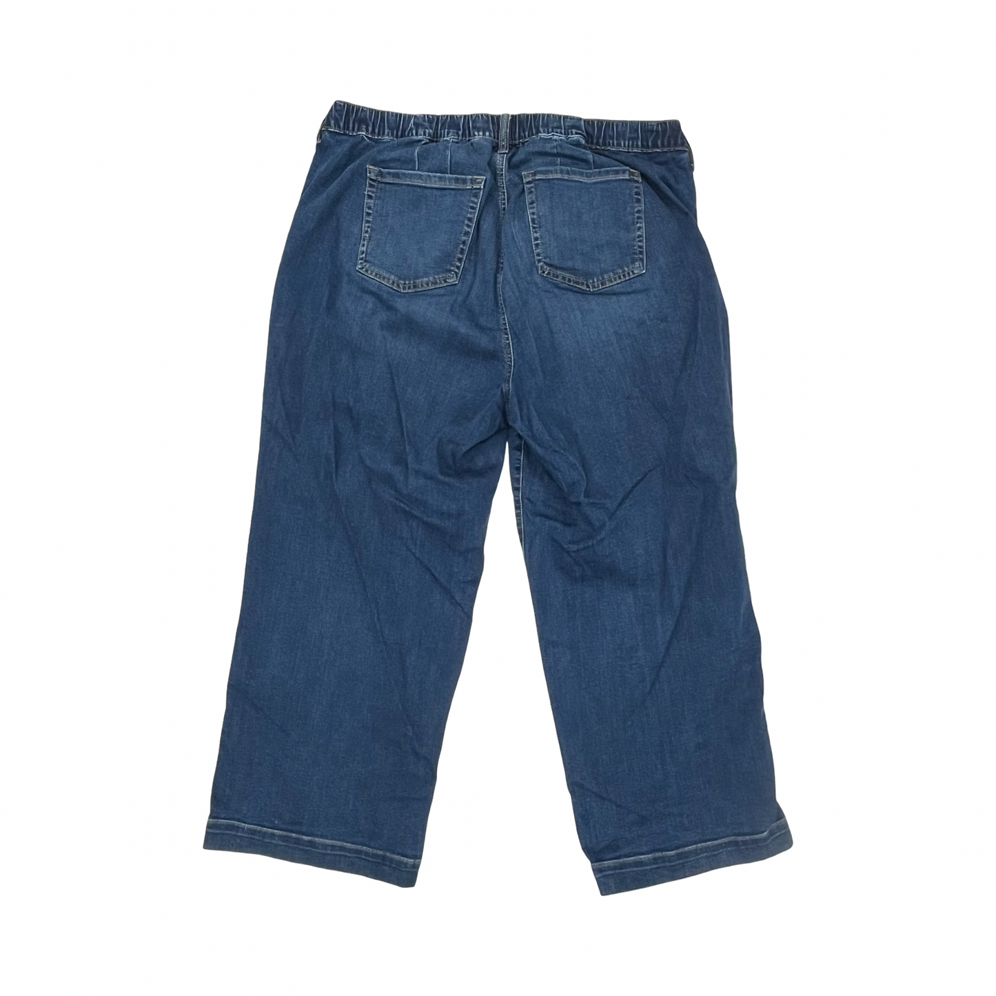 Jeans Wide Leg By Torrid In Blue Denim, Size:30
